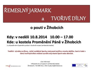 Řemeslný jarmark a tvořivé dílny